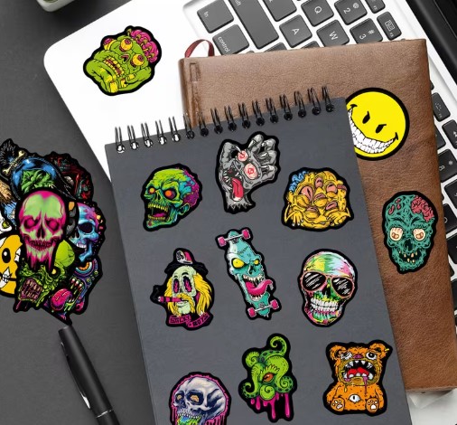 stickers calco iluminados iluminacion